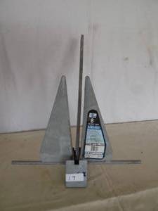 lot 19 image: Galvanized anchor