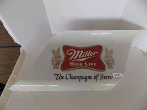 Miller highlife beer light - 37“ x 15” wide