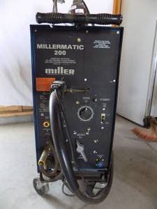 Miller Matic 200 Welder With Gas,