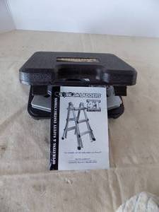 lot 75 image: Gorilla Ladder, Static Hinge Set, New In Box (In Garage)