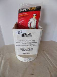 lot 87 image: 500 Paper Joint Tape, 12 Box Building Clips 58, Super Tuff Painters Coveralls
