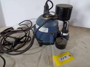 lot 115 image: Sta-Rite Submersible sump pump 13 horsepower.