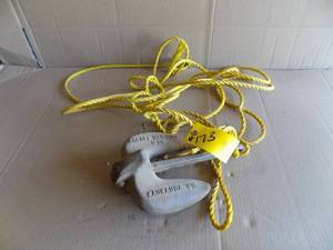lot 173 image: N 20 Roloff Anchor and Rope
