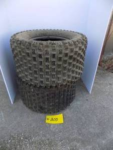 lot 200 image: 2 ATV Tires Turf Tamer