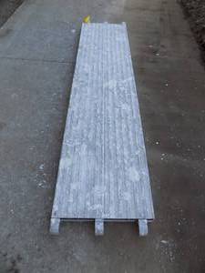 lot 216 image: MetalTech Aluminum Scaffolding Platforms, 19x7, 75 lbs cap