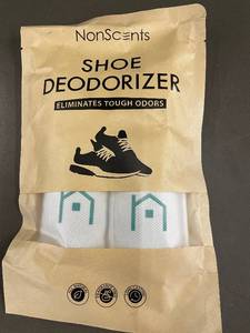 lot 12 image: NonScents Shoe Deodorizer with Long-Lasting Odor Control