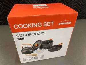 lot 20 image: Overmont Out-of-Doors Cooking Set DS-300