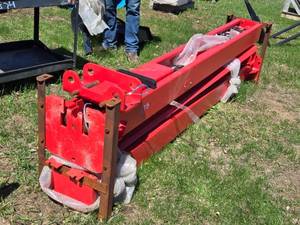 lot 16 image: NEW Heavy Duty 10k, 2 Post Hydraulic Car Lift with Pump In Basement Reserve is $2,000