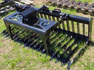 76" Skid Steer Skeleton Grapple by Kit Containers LLC Model: QT-SG-S76-V3