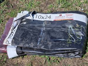 lot 46 image: 10x24 Billboard Tarp with Advertising Graphics