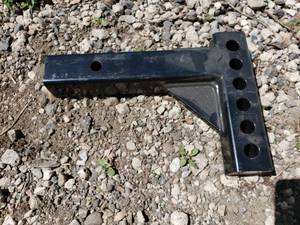 lot 84 image: Steel Adjustable Trailer Hitch Receiver