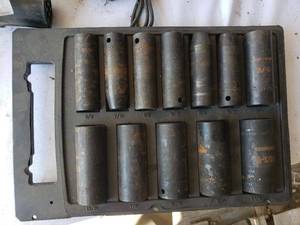 lot 134 image: Heavy-Duty Impact Sockets