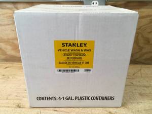 lot 87 image: Case of Stanley Vehicle Wash and Wax Pressure Washer Detergent