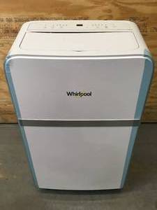lot 42 image: Whirlpool 6,500 BTU Portable Air Conditioner Cools 275 Sq. Ft. with Dehumidifier Model # WHAP081BWC