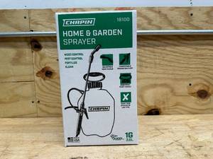 lot 102 image: Chapin 16100 1-Gallon Made in USA Garden Pump Sprayer with Ergonomic Handle