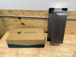 lot 121 image: Vigo Industries VGA0819 Long Colander Kitchen Sink, Steel