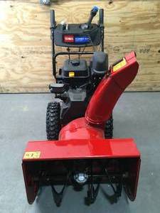 lot 1 image: Toro Power Max HD 828 OAE 28 in. 252 cc Two-Stage Gas Snow Blower with Electric Start Model # 38838 (Retails for $1599)