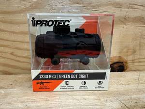 lot 176 image: iPROTEC 1x30mm Red Dot Reflex Sight