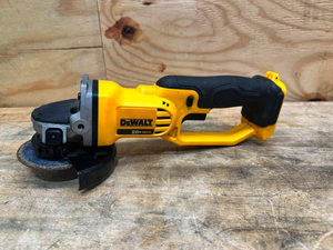 lot 63 image: DEWALT 20V MAX Cordless 4.5 in. - 5 in. Angle Grinder Model # DCG412 (Tool Only)