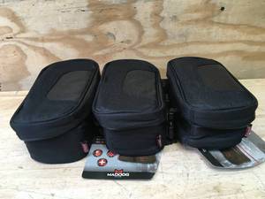 lot 68 image: Lot of 3 - Coleman Motorcycle Handle Bags