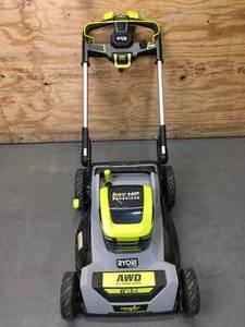 RYOBI 40V HP Brushless Whisper Series 21" Walk Behind Self-Propelled All Wheel Drive Lawn Mower Model # RY401021 - Tool Only