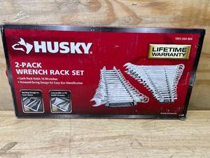 lot 211 image: Husky 2-Pack Wrench Rack Set