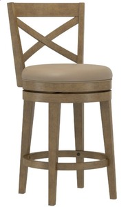 HH2 Home Wood Swivel Bar Chair MSRP - $200