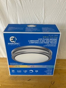 lot 28 image: Energetic Lighting 4 Pack LED 14 Inch