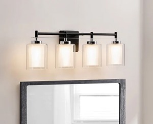 lot 34 image: NEW - Lennon 4-Light LED Vanity MSRP - $60