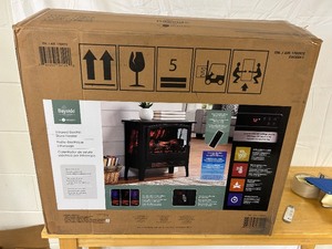 lot 36 image: NEW - Bayside Infrared Electric Stove Heater - MSRP - $70