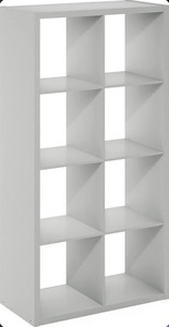 lot 52 image: Furinho 8 Cube Storage Shelf