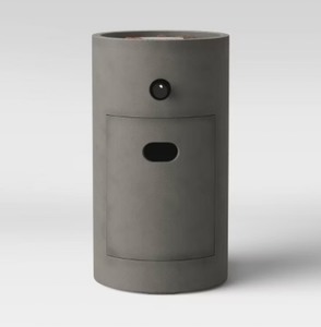lot 56 image: Pipestone Outdoor Gas Fire Column - MSRP - $120