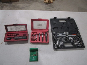 lot 34 image: EZ Outs, Tap & Die Set, Impact Driver