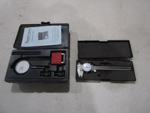 lot 44 image: Caliper, Dial Indicator wMagnetic Base