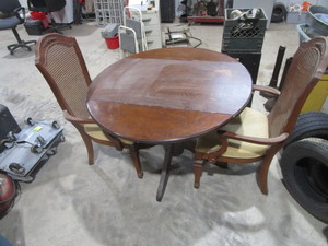 lot 78 image: Table & Chairs