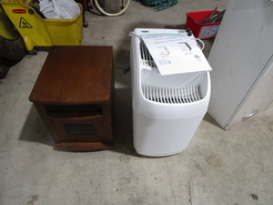 lot 81 image: Infrared Heater & Dehumidifier