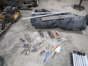 lot 96 image: Concrete Tools, Float, Insulating Blanket