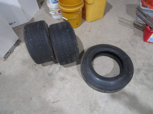 lot 100 image: Golf Cart Tires & Utility Trailer Tire