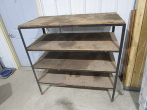 lot 105 image: Garage Shelving 2x4x4