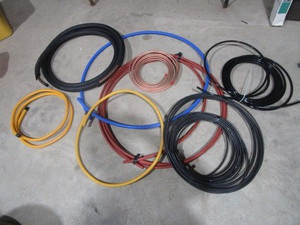 lot 106 image: Misc Pex Tubing, Copper Line, Gas Line