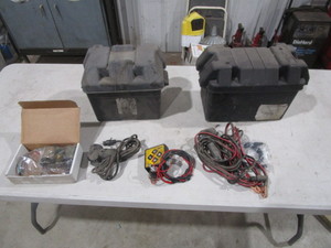 lot 121 image: Battery Boxes & Snowplow Controls