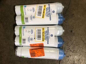lot 13 image: Lot of Assorted  GE Reverse Osmosis Replacement Membrane Various Models and Conditions  Customer Returns See Pictures