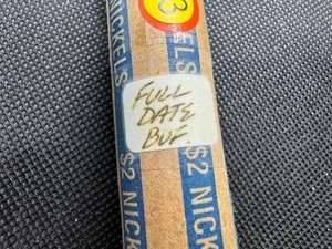lot 73 image: Roll of 40 Full Date Buffalo Nickels