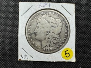 1889-S Morgan Silver Dollar