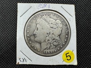 1889-S Morgan Silver Dollar