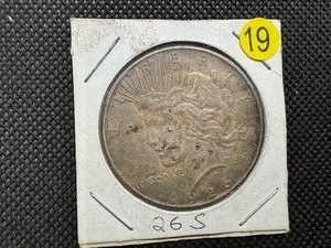lot 19 image: 1926-S Peace Silver Dollar