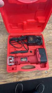 lot 15 image: ToughTest 18V Cordless Cut Out Tool with Charger and Case