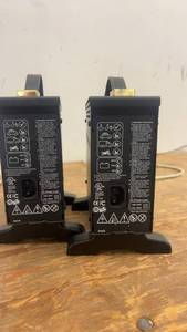 lot 18 image: Pair of Stage Lighting Power Supply Units with Cables
