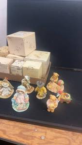 lot 55 image: Collection of Cherished Teddies Figurines with Original Boxes