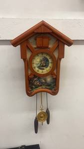 lot 86 image: Thomas Kinkade Timeless Memories Limited Edition Cuckoo Clock